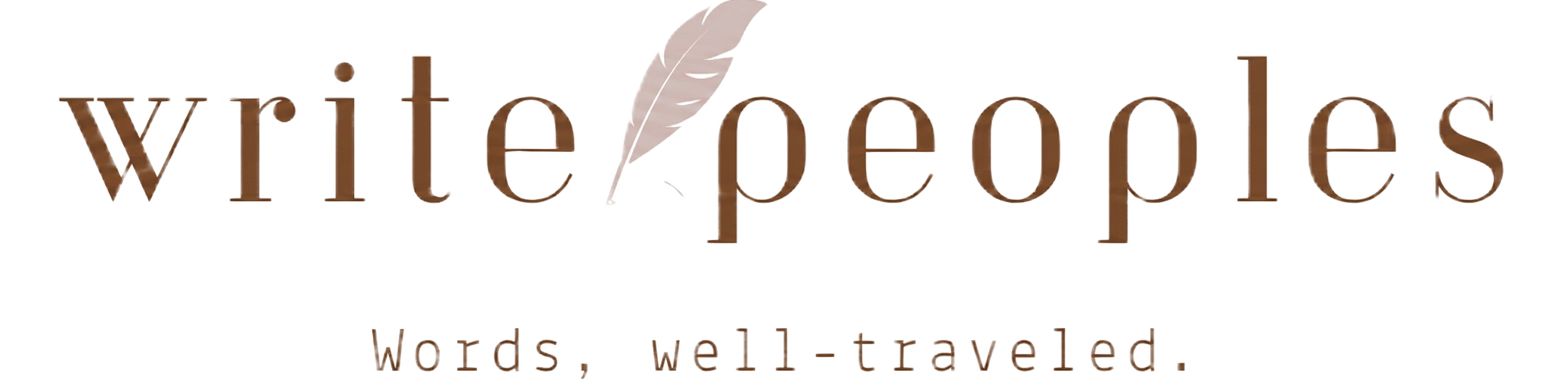 Write Peoples — Words, well-traveled.